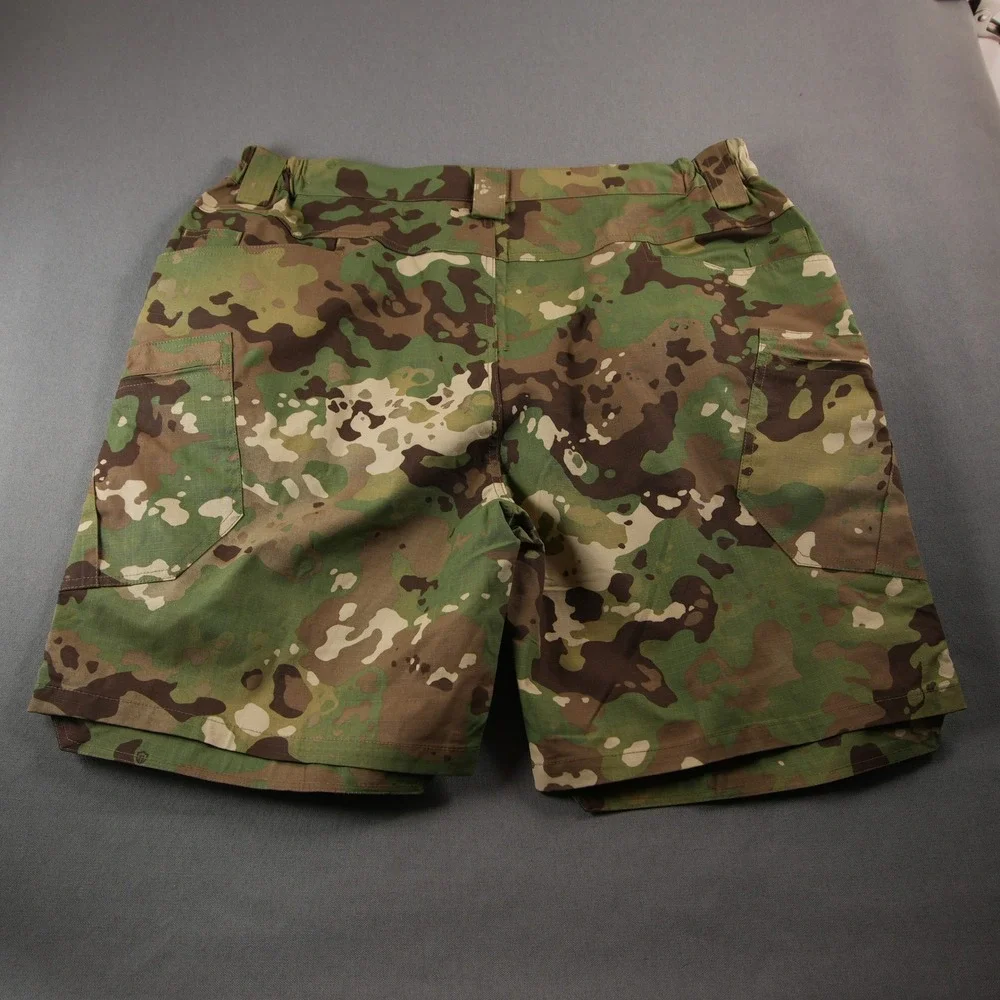 OCP Ripstop Camouflage Tactical Men Shorts 40 Military Utility Cargo